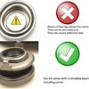 Blusteele Clutch Kit and Solid flywheel For Mazda BT-50 UN 2.5L 2006-2011 BST-9252SFLY - Image 7