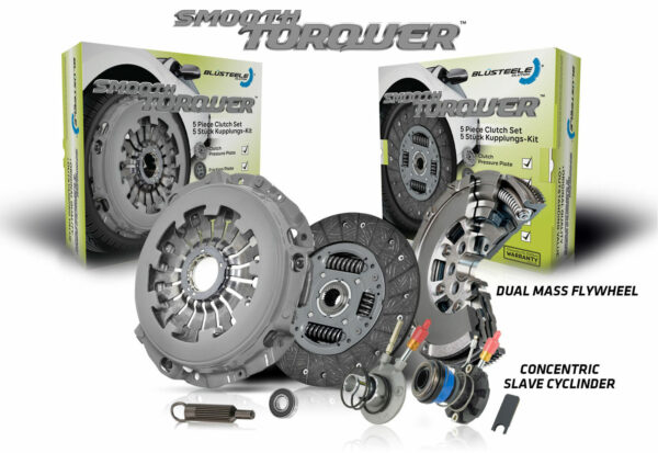 Blusteele Dual Mass Flywheel Clutch Kit For BMW 525 525i E39 2.5 L MPFI M54 B25 BST-DMF802253