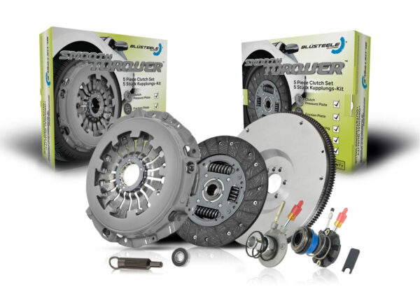 Blusteele Solid Flywheel Clutch Kit For Skoda Octavia 4x4 1.9 Ltr Tdi BLS -Slave BST-DMR803799-CSC