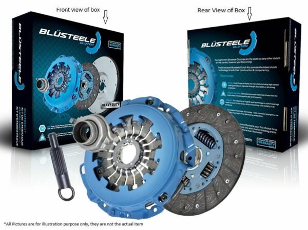Blusteele Heavy Duty Clutch Kit For Holden Holden EH 6 Cyl 2/65-3/66 Red Motor BHD-798581